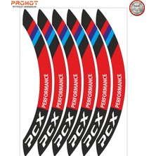 Rebon Moto Design Motosiklet Jant Şeridi Honda Pcx Uyumlu 1