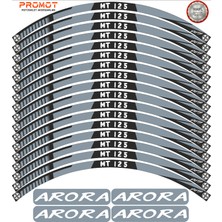 Rebon Moto Design Motosiklet Jant Şeridi Arora mt 125 Uyumlu 2