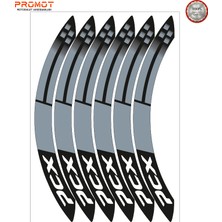 Rebon Moto Design Motosiklet Jant Şeridi Honda Pcx Uyumlu 19