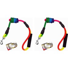 HDY Store Köpek Uzatma Gökkuşağı 14MMX120CM (2 Paketi)