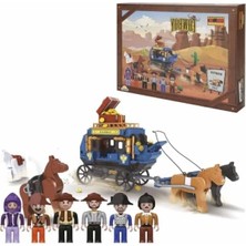 Calperia 360 Parça Cowboy Seti Askerler ve Kızılderililer Figürü