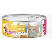 Calperia Yavru Kediler Için Tavuklu Konserve Yaş Kedi Maması (24 x 80 Gr)