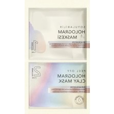 Calperia Soyulabilir Hologram Yüz Maskesi - 2x7.5 ml