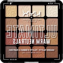 Calperia 16 Renkli Vegan Göz Farı Paleti - Sıcak Nötr Tonlar