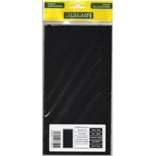 Calperia Kendinden Yapışkanlı Zemin Koruyucu Keçe Pedler, 120X240 Mm, Siyah