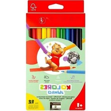 Calperia 12 Renkli Boyama Kalemi ve Kalemtıraş Seti