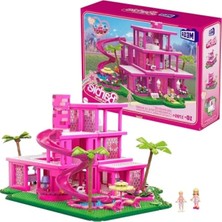 Calperia Rüya Evi Yapı Seti - 4 Mini Bebek ile Iki Katlı Tasarım