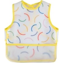 Calperia Leke Tutmaz Sarı Gülen Yüz Giymeli Önlük