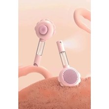 Calperia Ikili Basmalı Telli Su Spreyli Evcil Hayvan Fırçası