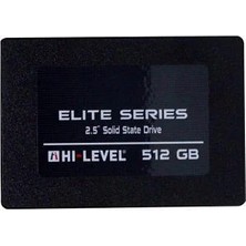 HI-LEVEL HLV-SSD30ELT/512G Elite Seri 2.5" 512GB (560/540MB/s) SATA SSD Disk
