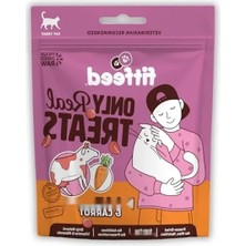 Calperia Freeze-Dried Çiğ Dana Ciğer ve Havuç Kedi Ödül Maması 40 G