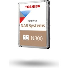 TOSHIBA MN10ADA600S N300 3.5" 6TB 7200rpm 512MB SATA 7/24 NAS Harddisk