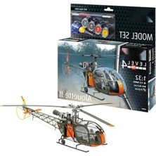 Calperia Alouette Iı Uçak Model Seti - Detaylı Tasarım