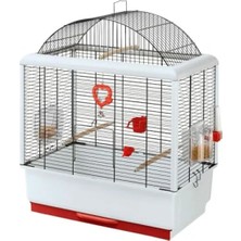 Calperia 50X30X64 cm Boyutlarında Kuş Kafesi ve Aksesuar Seti