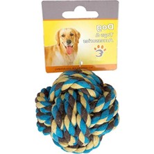 Calperia Kaliteli Ipli Top Köpek Oyuncağı, 7.5 cm