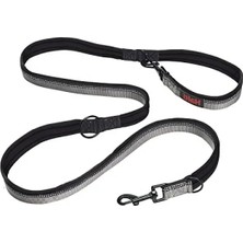 Calperia Çift Uçlu Köpek Gezdirme Kayışı, L Boy, Siyah, 2 M