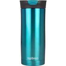 Calperia 470 ml Kapasiteli Çift Katmanlı Termos Bardak, Turkuaz