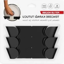 Calperia 3 Parça Kendinden Yapışkanlı Tencere Kapağı Tutucu Seti