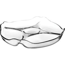 Calperia Fonksiyonel Bölmeli Kahvaltı Tabak, 252 mm