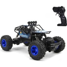 Calperia Şarjlı Uzaktan Kumandalı 4x4 Arazi Aracı - Mavi