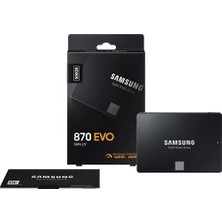 Samsung MZ-77E500BW 870 Evo 2.5" 500GB (560/530MB/S) Sata (V-Nand) SSD Disk