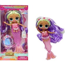 Calperia Deniz Kızı Temalı Renk Değiştiren Bebek Figürü