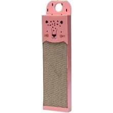 Calperia Pembe 45 cm Kedi Karton Tırmalama