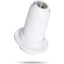 Calperia E14 Beyaz Dişli Duy - Avize ve Masa Lambası Duy