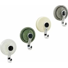 Calperia Çok Amaçlı Yapışkanlı ve Vantuzlu Tekli Askı, Yeşil