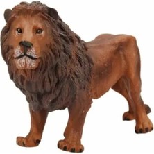 Calperia Vahşi Aslan Figürü - 13,5 cm