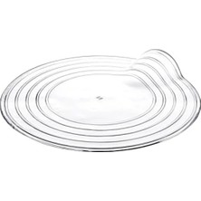 Calperia Damla Logo Tasarımlı Sade Peynir Tabağı