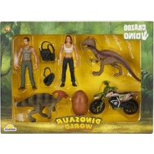 Calperia Eğlenceli Dinozor Figürleriyle Oyun Seti