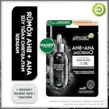 Calperia Kömürlü Kağıt Yüz Maskesi - Siyah Yosun ile Arındırıcı Etki