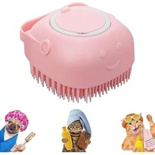 Calperia Yumuşak Silikon Evcil Hayvan Banyo Fırçası
