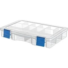 Calperia 14 Gözlü Kolay Temizlenebilir Organizer Kutu