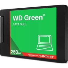 Western Dıgıtal WDS250G5G0A Green 2.5" 250GB (545MB/S) Sata SSD Disk