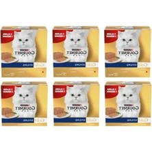 Calperia Kıyılmış Çeşitli Yaş Kedi Maması 85 Gr. - 48'li Ekonomik Paket