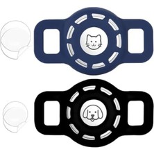 Calperia Silikon Su Geçirmez Kedi Tasması, Güvenlik Tokalı, Desenli