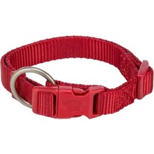 Calperia Ayarlanabilir Kırmızı Köpek Boyun Tasması M-L