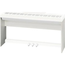 Calperia Beyaz Piyano Standı - Dayanıklı ve Uzun Ömürlü