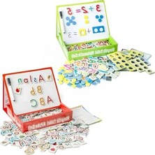 Calperia Eğitici Manyetik Harfler ve Matematik Sayı Seti
