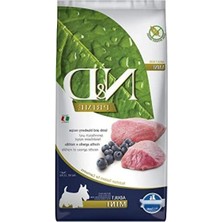 Calperia Tahılsız Kuzu & Yabanmersini Içeren Mini Boy Yetişkin Köpek Maması - 7 kg