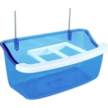 Calperia 10 cm Telli Izgaralı Yemlik, Mavi Renk x 32 Adet