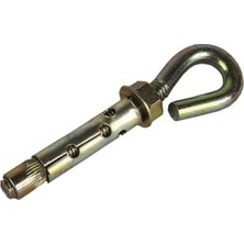 Calperia M10 mm Kapalı Kancalı Çelik Dübel