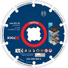 Calperia 125 mm Elmas Kesme Diski, X-Lock Sistem, Uzun Ömürlü