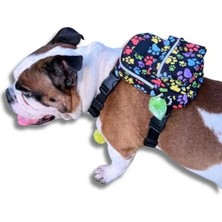 Calperia Su Geçirmez Köpek Sırt Çantası - Ayarlanabilir Göğüs Tasması Fonksiyonu