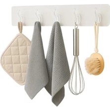 Calperia Kendinden Yapışkanlı 5 Kancalı Askı Seti (2 Adet)