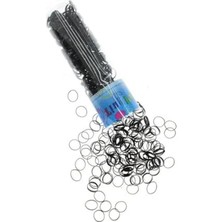 Calperia Siyah Lastik Toka - 100 Adet