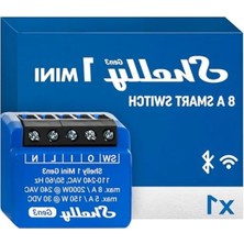 Calperia Akıllı Wi-Fi ve Bluetooth Röle Kontrol Cihazı - 1 Kanal 8A