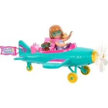 Calperia Uçak ve Pilot Oyun Seti - Barbie Chelsea Meslekleri